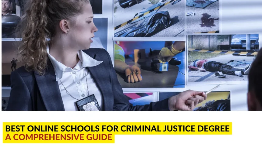 Best Online Schools for Criminal Justice Degree