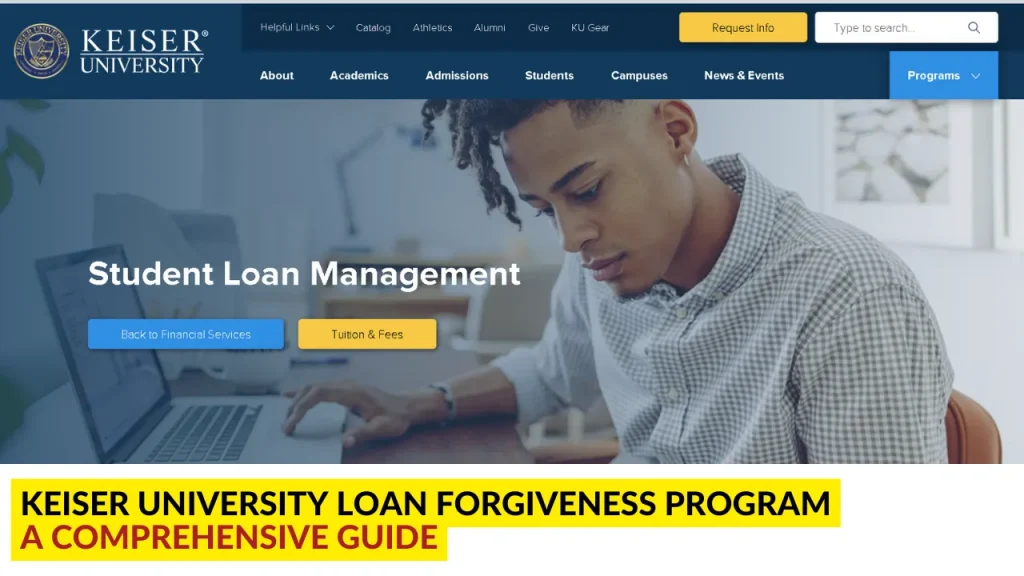 Keiser University Loan Forgiveness Program