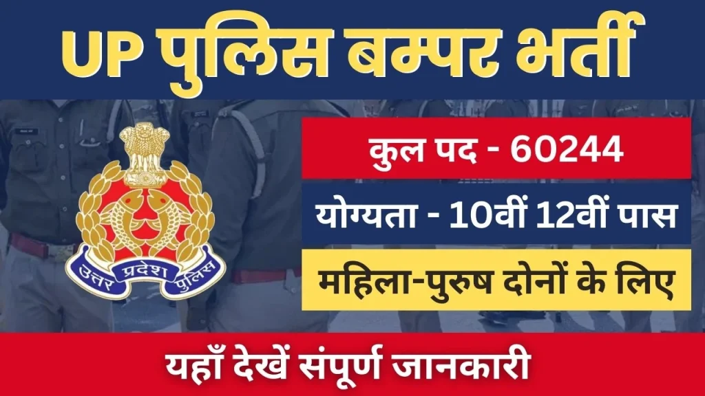 UP Police Constable Recruitment 2024