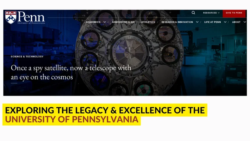 Excellence of the University of Pennsylvania